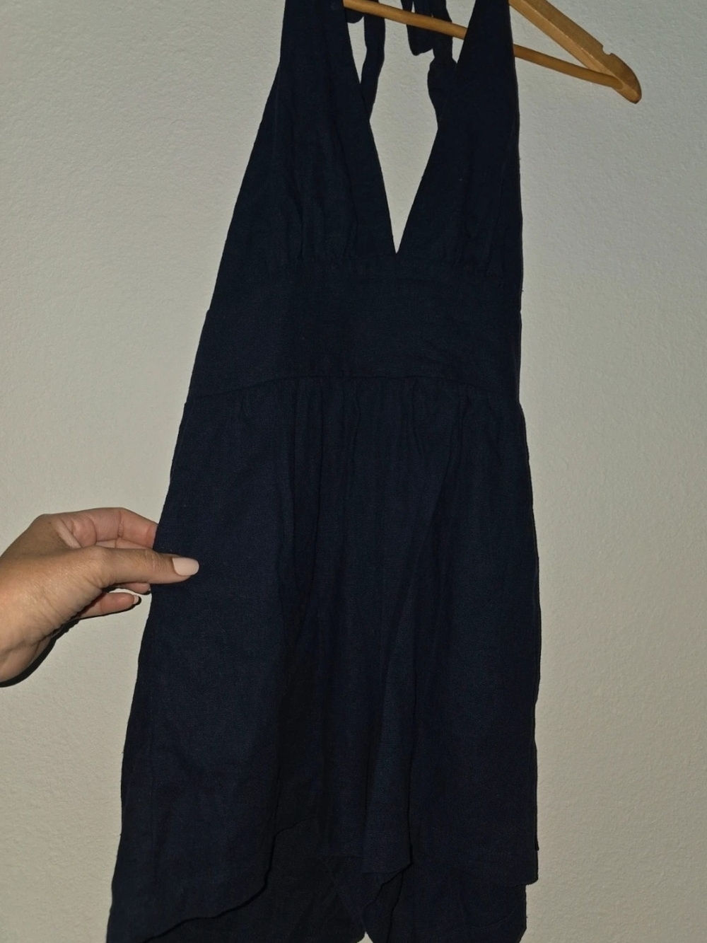 ModCloth Linen Romper - Picture 2 of 5